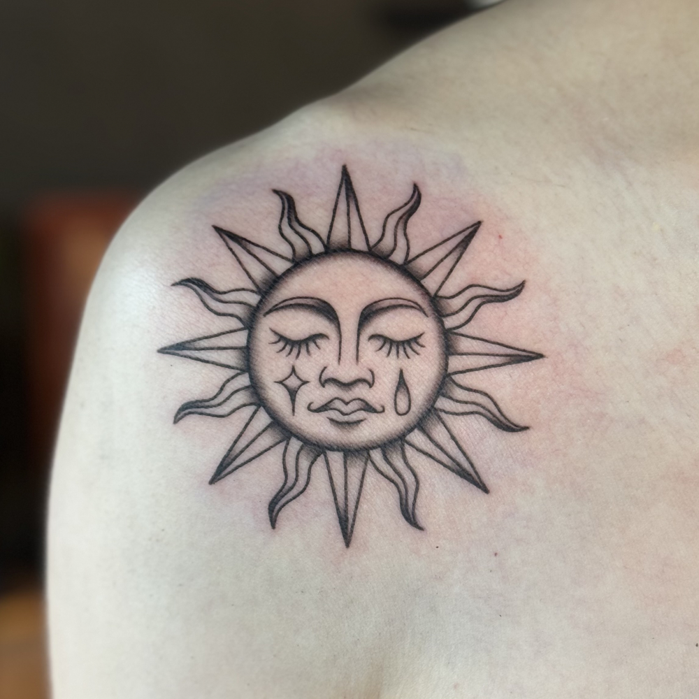太陽のタトゥー