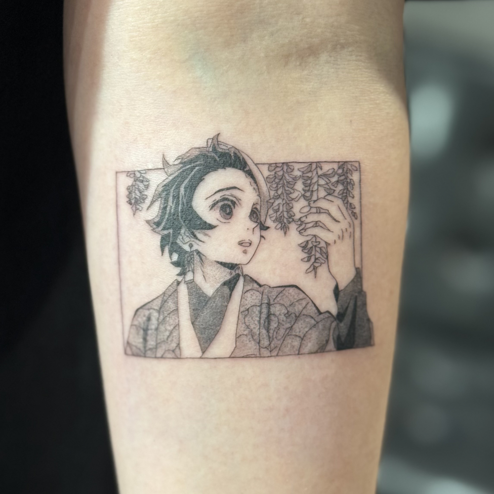 鬼滅の刃　竈門炭治郎のタトゥー