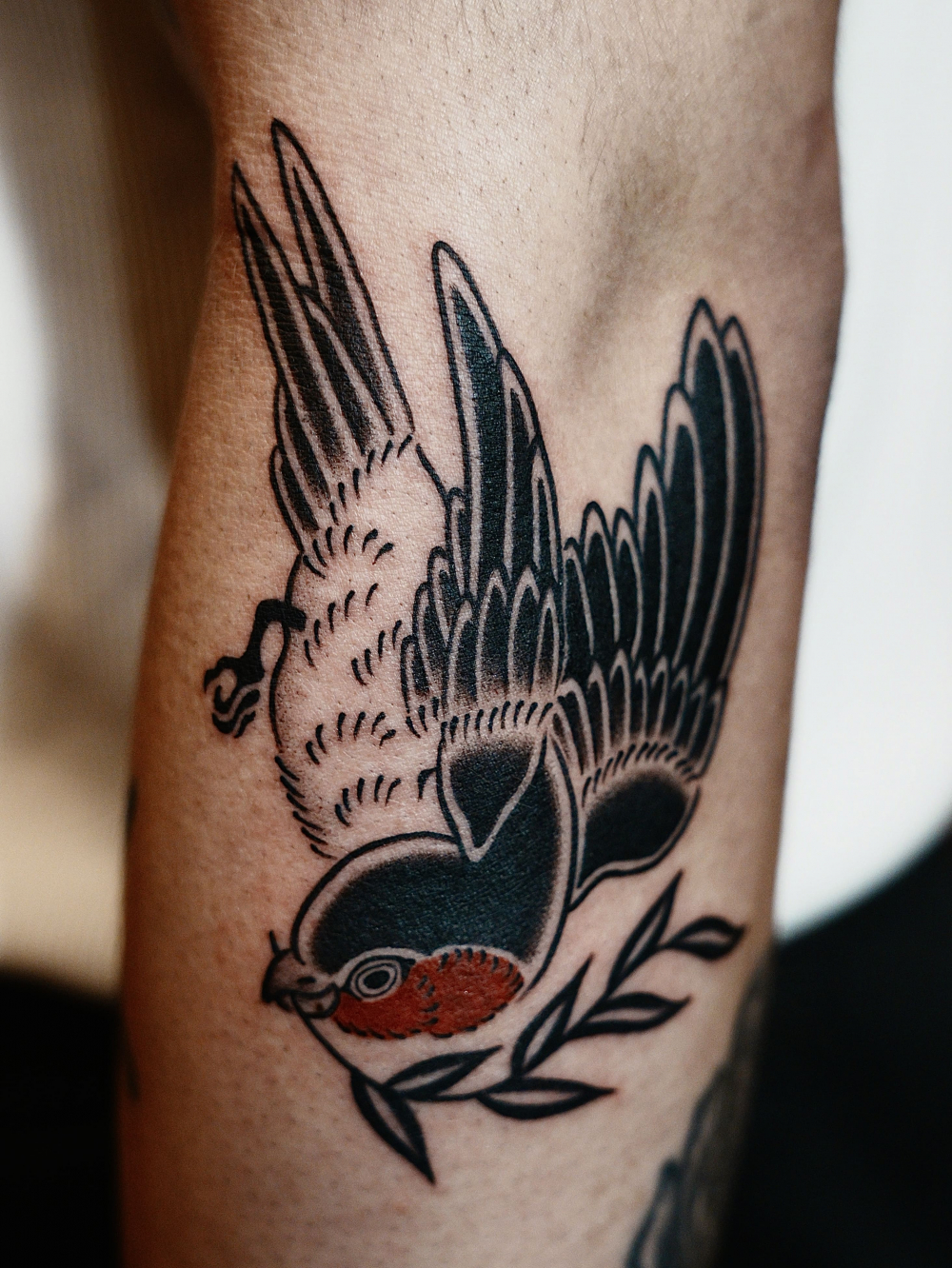 燕のタトゥー